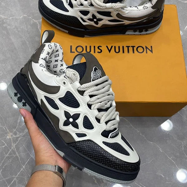 Louis Vuitton Skate - Branco e Preto