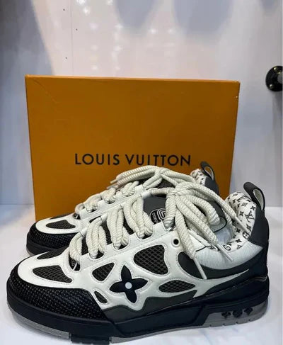 Louis Vuitton Skate - Branco e Preto