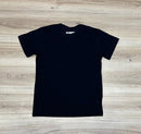 Camiseta Apertada Slim Fit Modelo Zara Preta