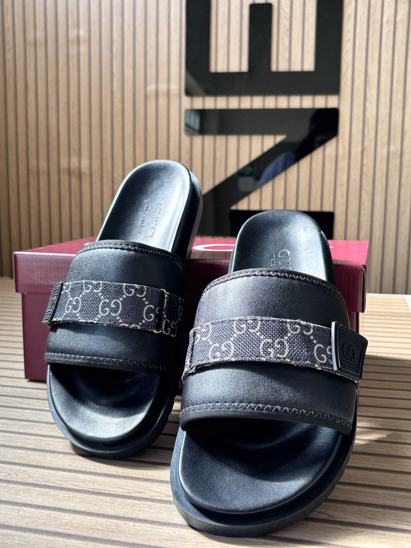 Slide Gucci Premium Preto